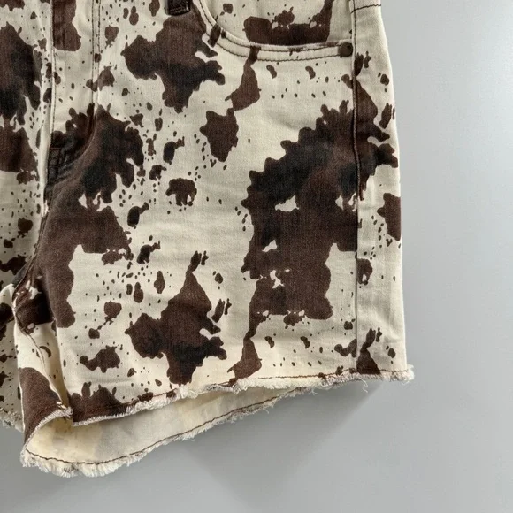 Judy Blue Women’s Printed Denim Shorts Size Large - Picture 3 of 7